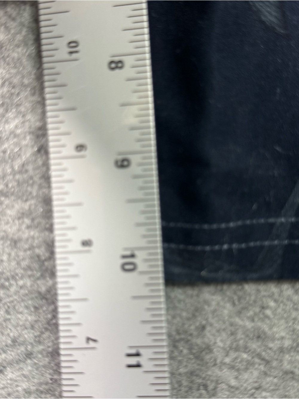 Huk Gray & Navy Patterned Men's Flat Front Shorts - Picture 5 of 6